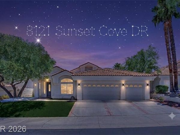 8121 Sunset Cove Drive , Las Vegas, NV 89128