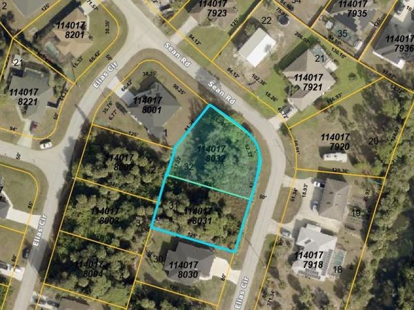 LOT 31 & 32 ELIAS CIRCLE , NORTH PORT, FL 34288