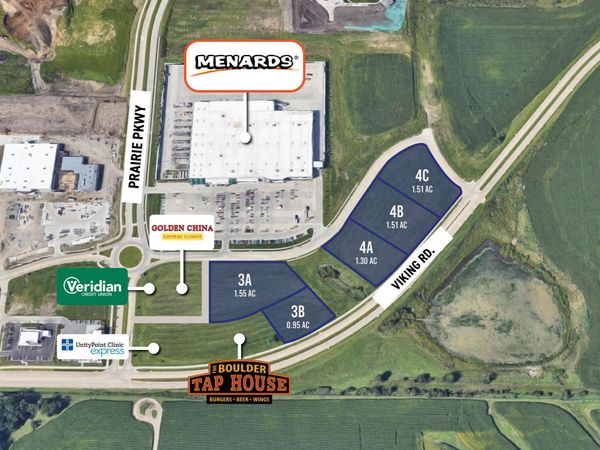 Lot 4B Viking Road, Cedar Falls, IA 50613