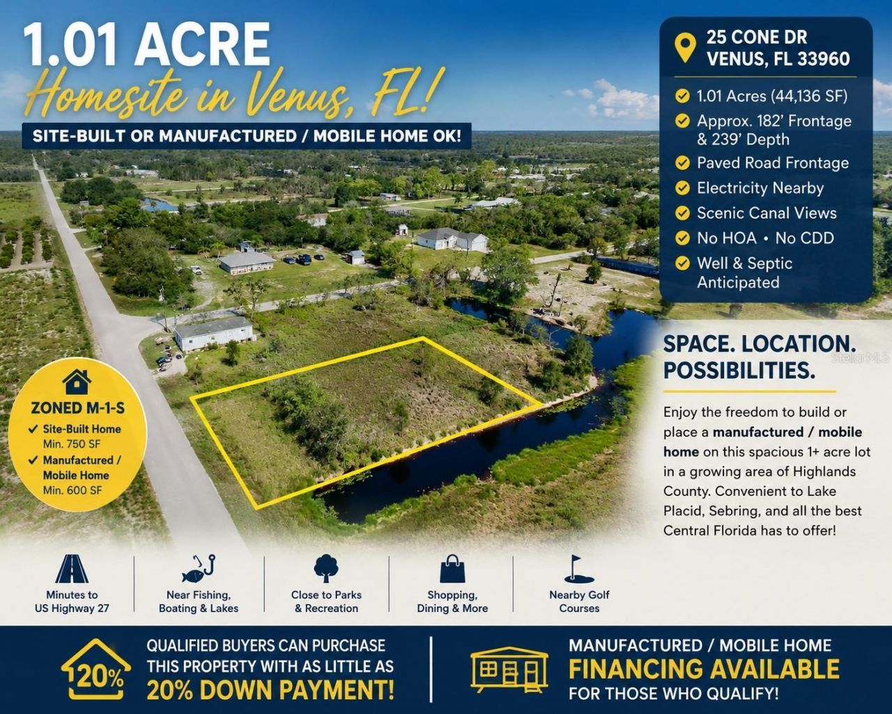 25 Cone Drive , Venus, FL 33960 Photo