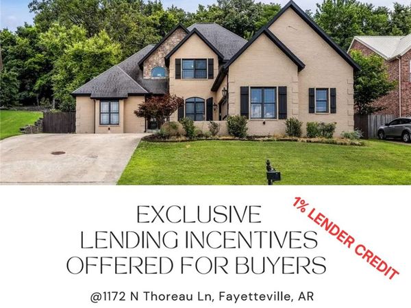 1172 N Thoreau Lane , Fayetteville, AR 72701