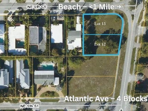 514 (lot 12) NE 3rd Avenue, Delray Beach, FL 33444