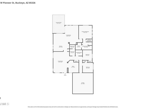 25542 W PIONEER Street, Buckeye, AZ 85326