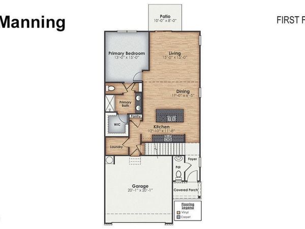 1038 Pampas Grass Drive, Unit Lot 332, Castle Hayne, NC 28429