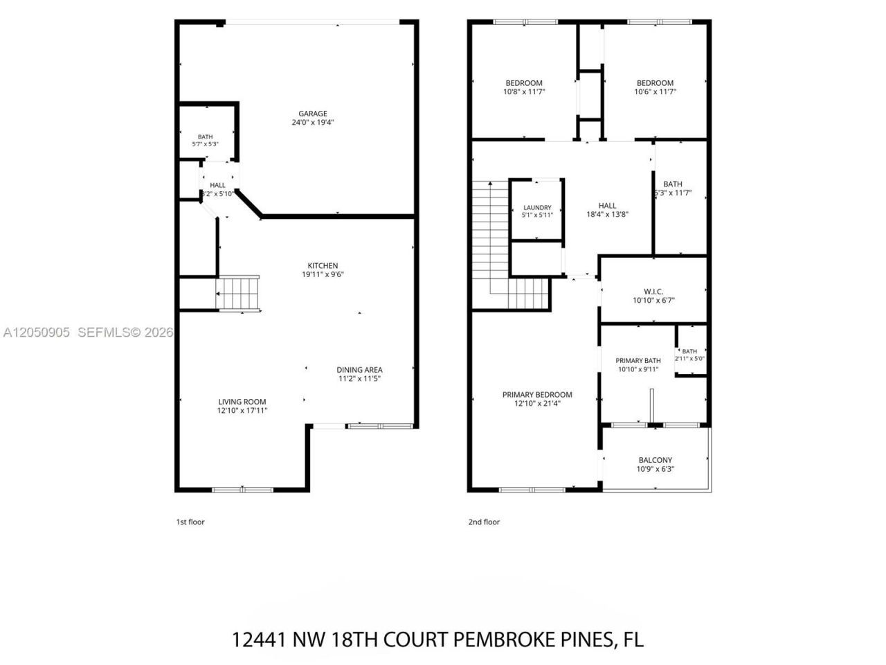 12441 NW 18th Ct, Pembroke Pines, FL 33028 Photo