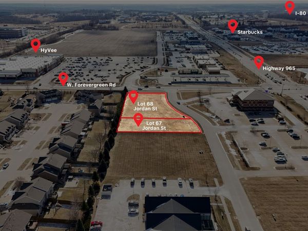 67 & 68 Forevergreen Rd & Jordan Street , North Liberty, IA 52317