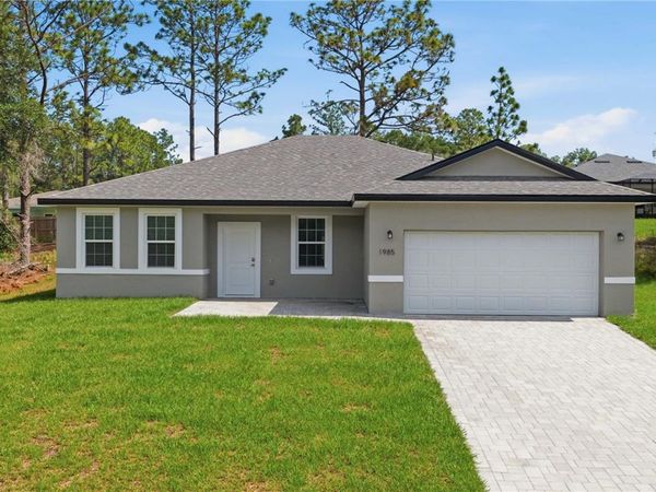 2744 W REDGATE DRIVE , DUNNELLON, FL 34433