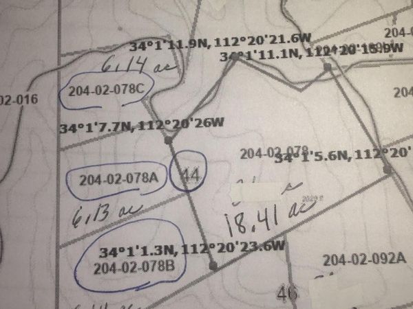 xxx Lake Pleasant / Cow Creek Road, Unit Lot 44, Morristown, AZ 85342