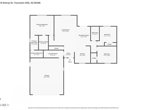 15237 N Del Ray Drive, Fountain Hills, AZ 85268