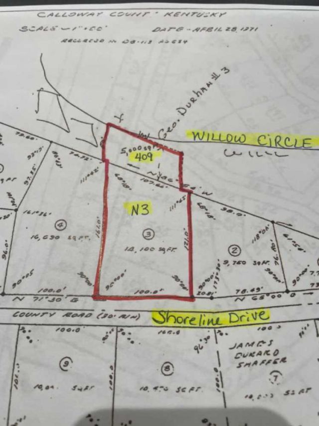 396 Shoreline Drive, New Concord, KY 42076