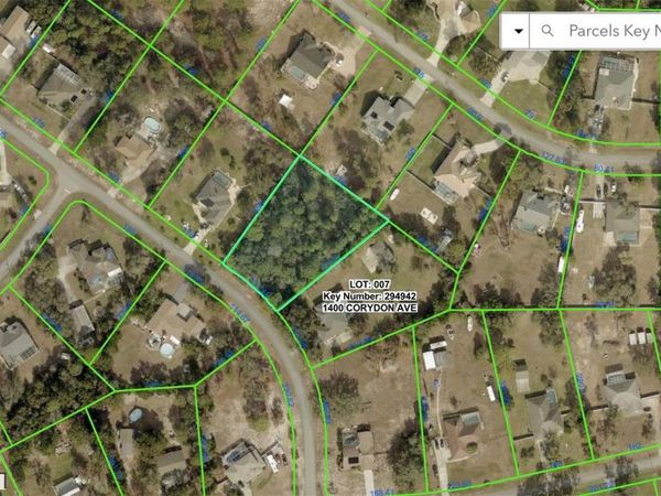 CORYDON AVENUE , SPRING HILL, FL 34609