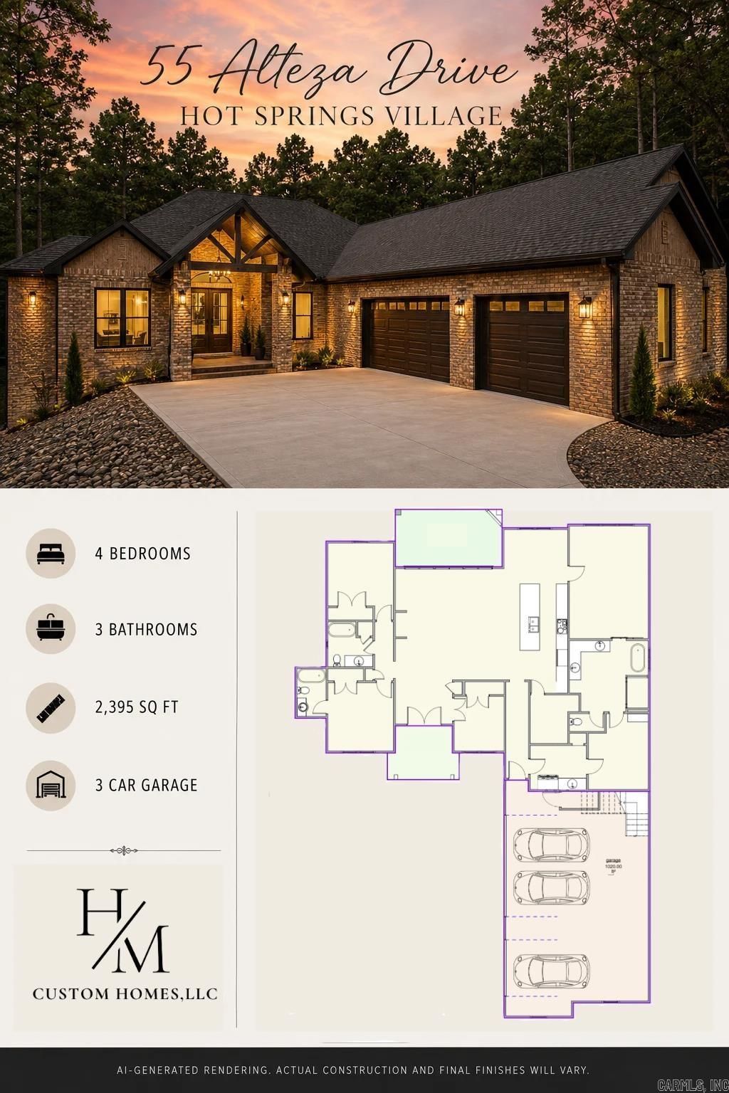 55 Alteza Drive, Hot Springs Village, AR 71909 Main Photo