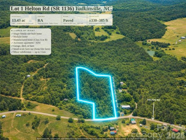 00-00 Helton Road , Yadkinville, NC 27055