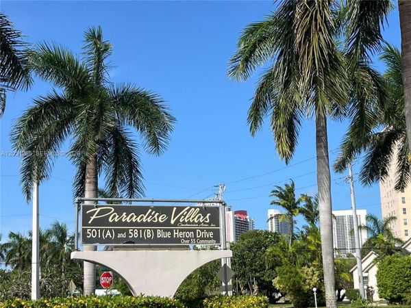 501 Blue Heron Dr., Unit 306 A, Hallandale Beach, FL 33009
