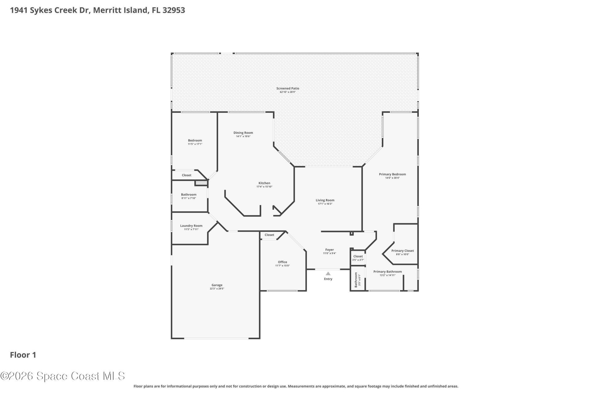 1941 Sykes Creek Drive, Merritt Island, FL 32953 Photo