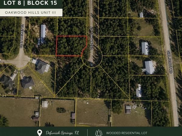 Lot 8 Cedar Hill Court, DeFuniak Springs, FL 32433