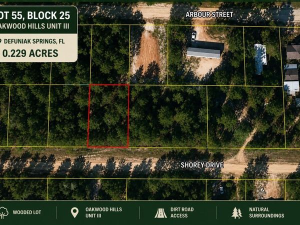Lot 55 Shorey Drive, DeFuniak Springs, FL 32433
