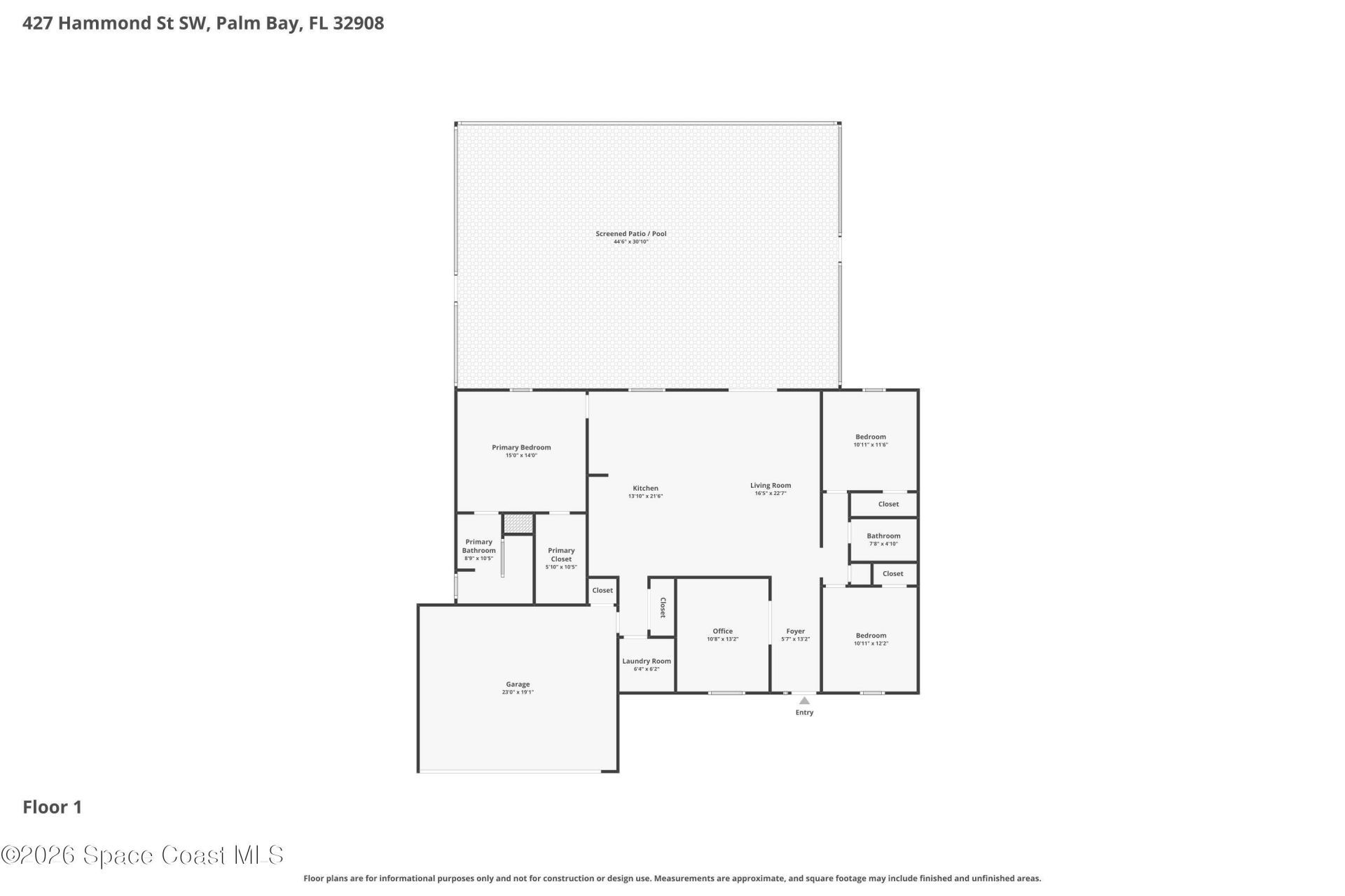 427 Hammond Street Sw, Palm Bay, FL 32908 Photo