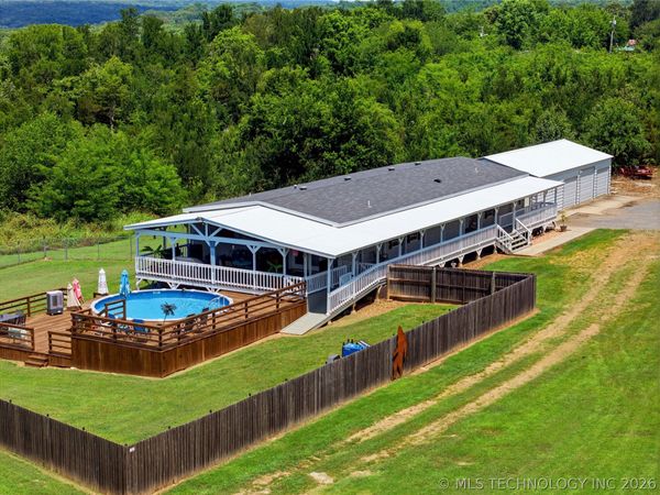 22022 W 888 Road , Cookson, OK 74427