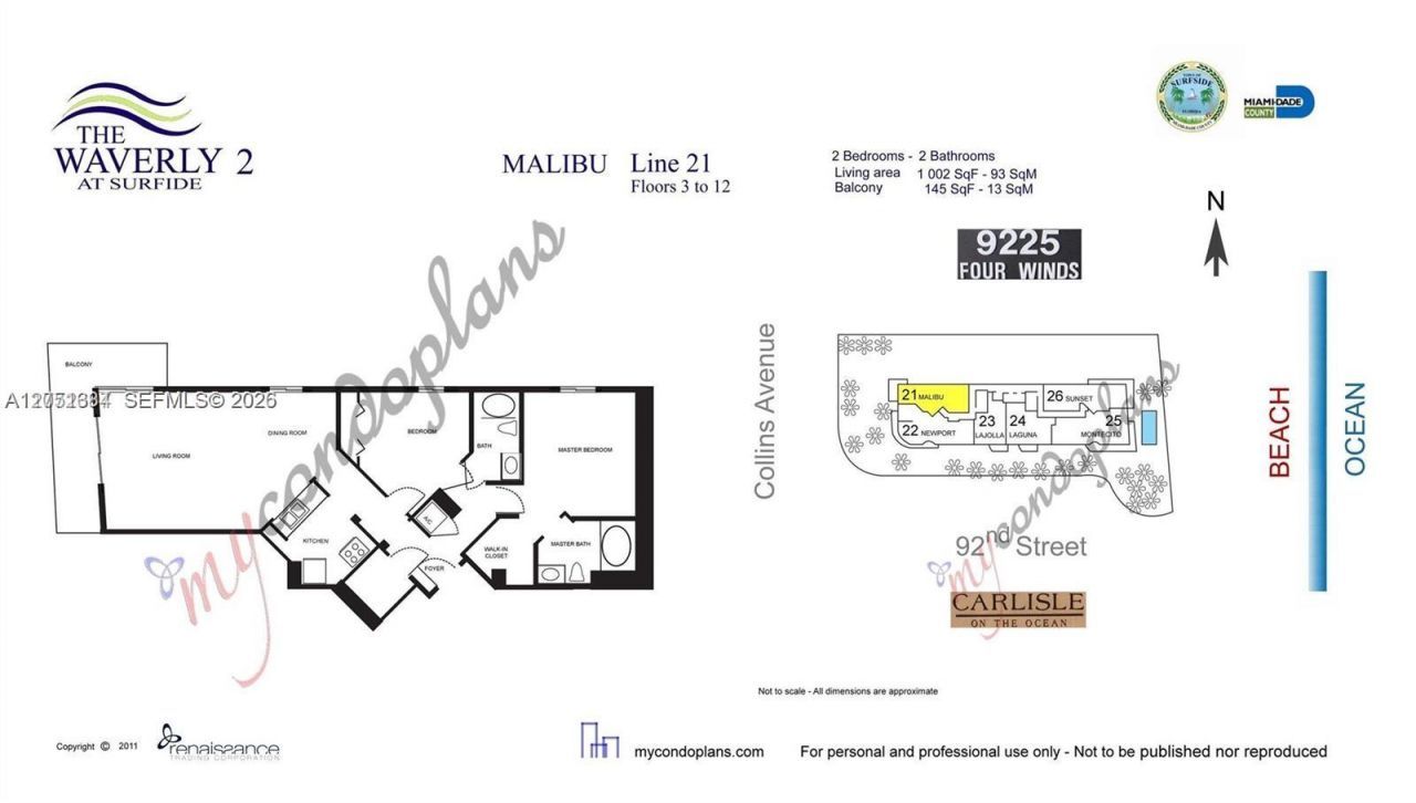 9201 Collins Ave, Unit 521, Surfside, FL 33154 Photo