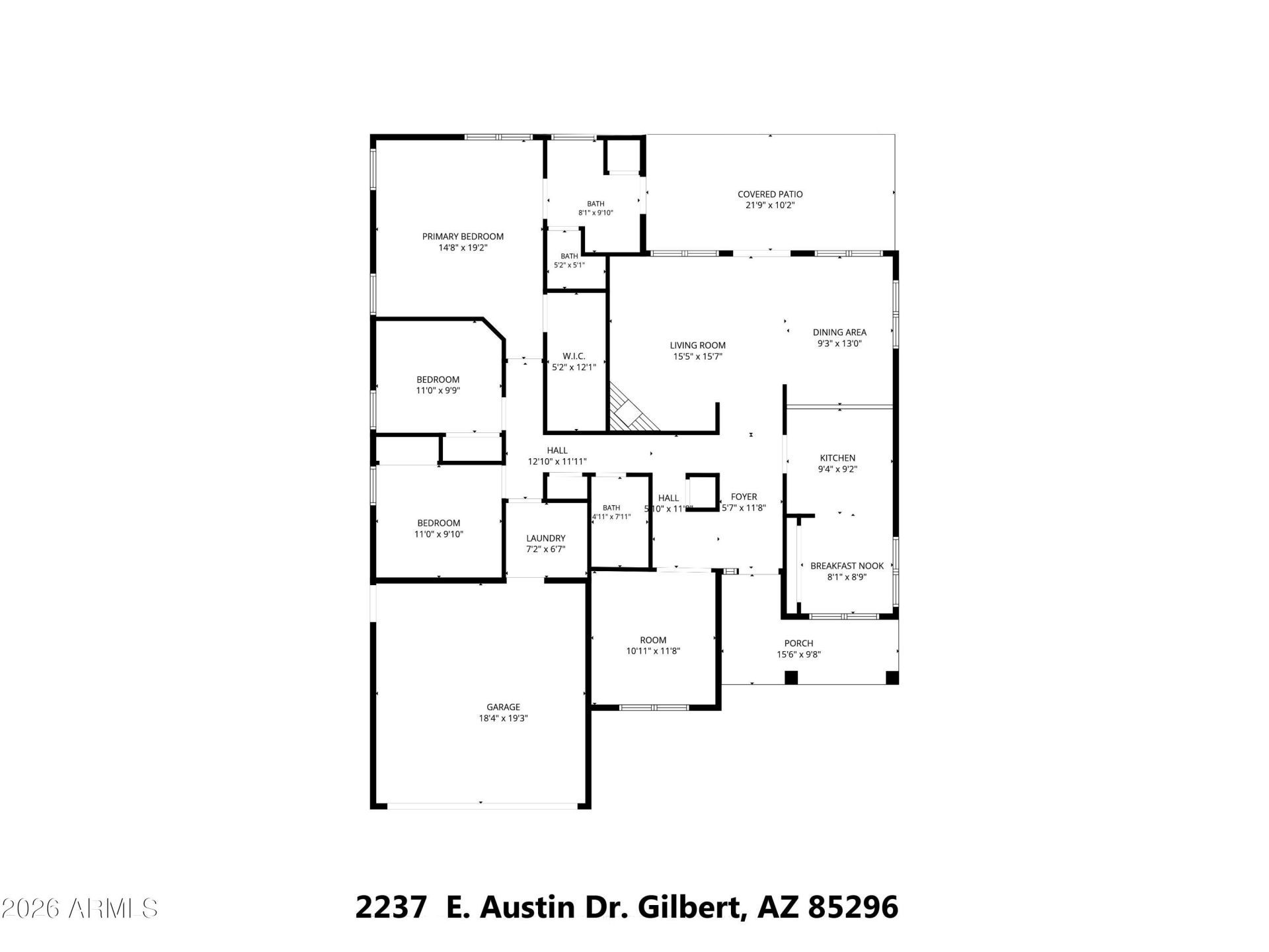 2237 E AUSTIN Drive Gilbert, AZ 85296