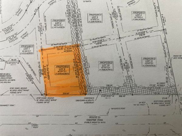 Lot 9 Squire Lane, Unit 9, Ossipee, NH 03814
