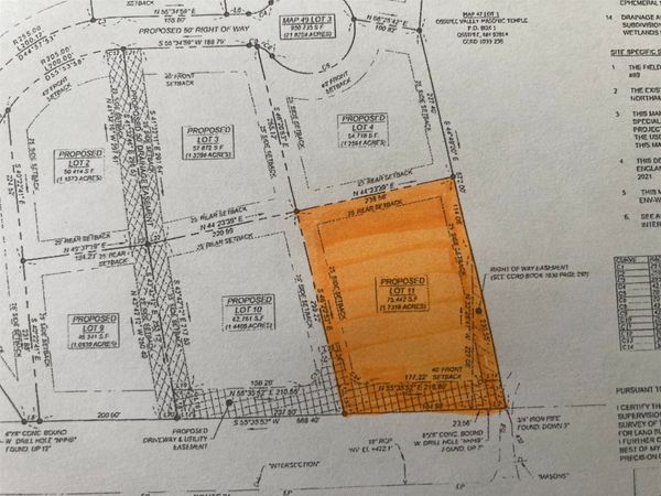 Lot 11 Squire Lane, Unit 11, Ossipee, NH 03814