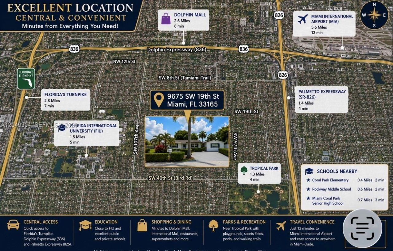 9675 SW 19th St , Miami, FL 33165 Photo