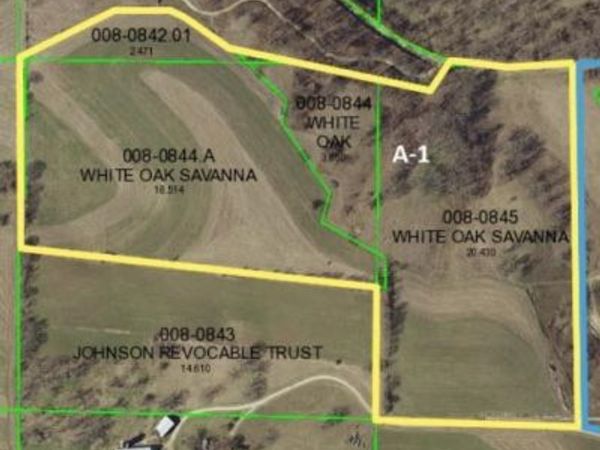 46.322 acres Norwegian Hollow Road, Dodgeville, WI 53533