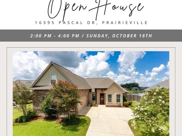 16395 Pascal Dr, Prairieville, LA 70769