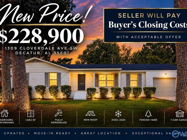 1309 Cloverdale Avenue SW, Decatur, AL 35601