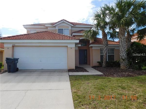 806 SOLANA CIRCLE , DAVENPORT, FL 33897