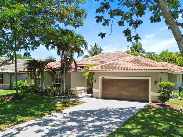 6421 NW 41st Street, Coral Springs, FL 33067
