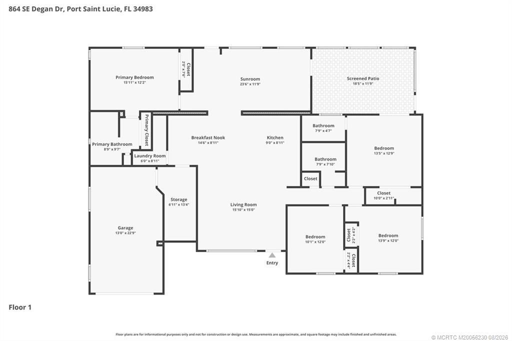 864 SE Degan Drive, Port Saint Lucie, FL 34983 Photo