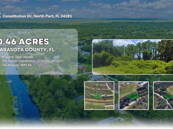 Lot 6 & 7 CONSTITUTION DRIVE , NORTH PORT, FL 34291