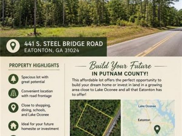 441 S Steel Bridge Road , Eatonton, GA 31024