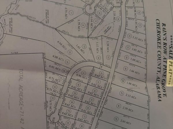 Lot 40 County Road 212, Centre, AL 35960
