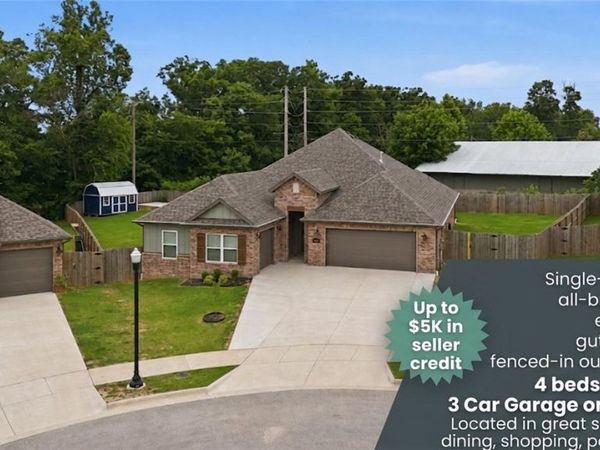 3800 SW Pinecrest Drive , Bentonville, AR 72713
