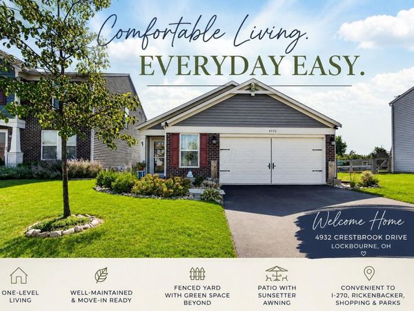 4932 Crestbrook Drive, Lockbourne, OH 43137