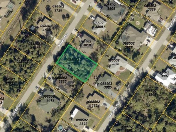 Lot 11, VERDE TERRACE , NORTH PORT, FL 34286