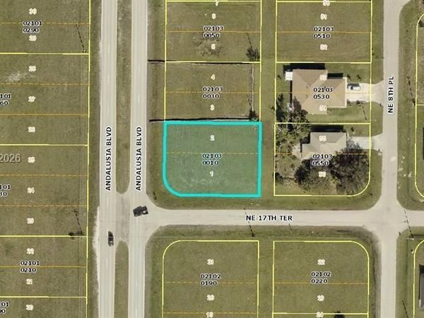 1719 Andalusia BLVD , Cape Coral, FL 33909