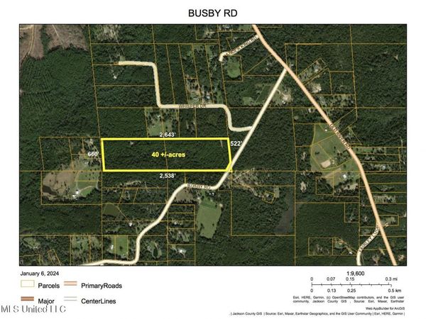 Busby Road, Vancleave, MS 39565