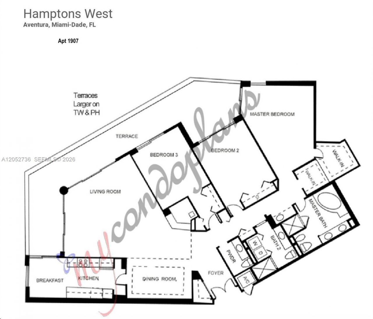 20281 E Country Club Dr, Unit 1907, Aventura, FL 33180 Photo