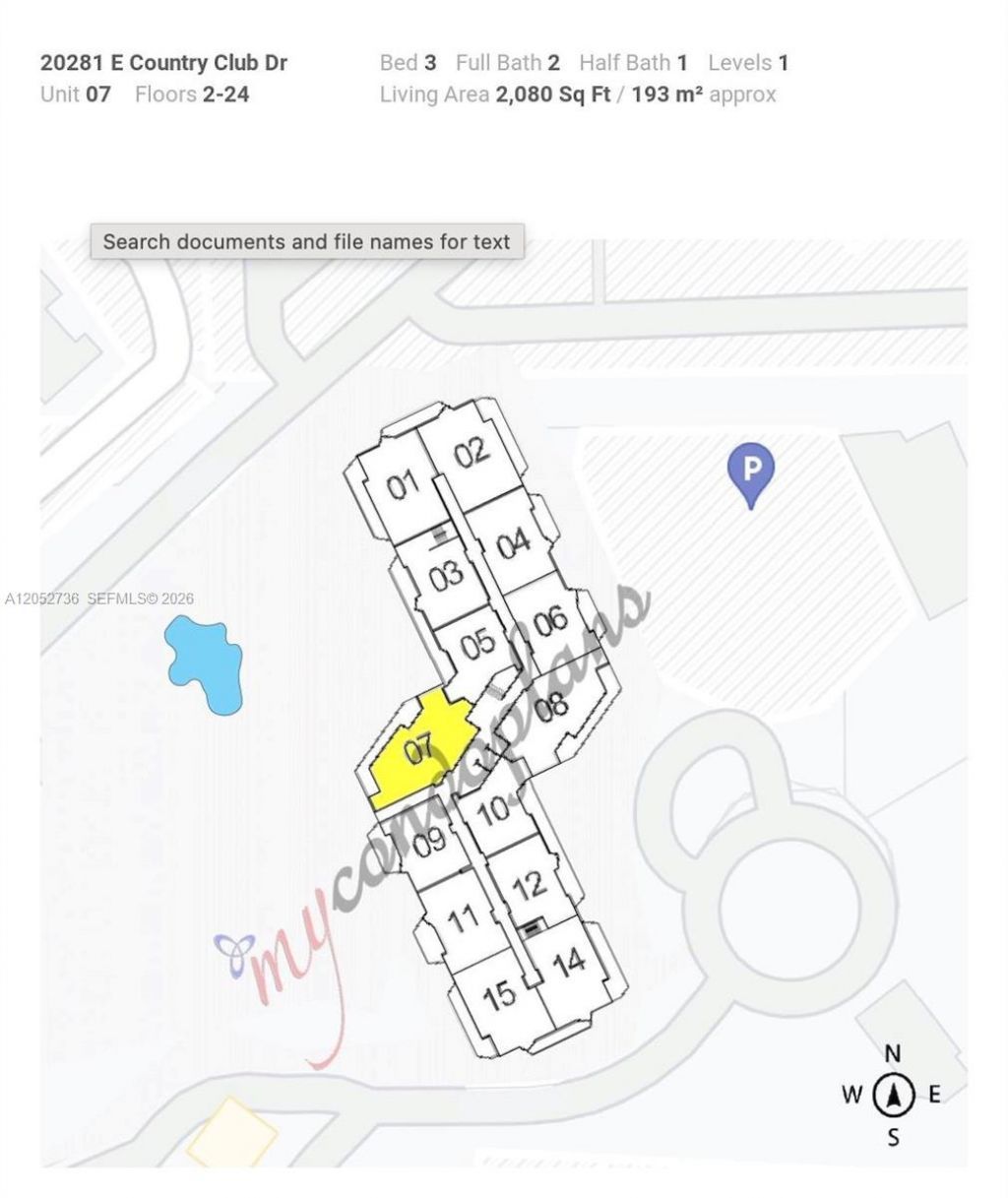 20281 E Country Club Dr, Unit 1907, Aventura, FL 33180 Photo