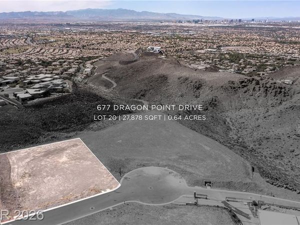 677 Dragon Point Drive, Henderson, NV 89012