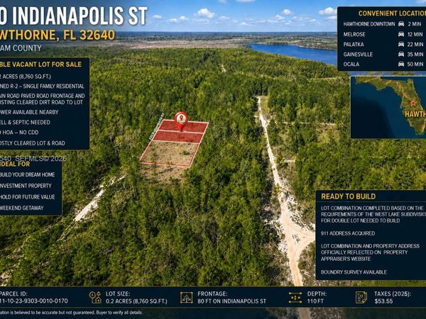 130 Indianapolis St , Palatka, FL 32640