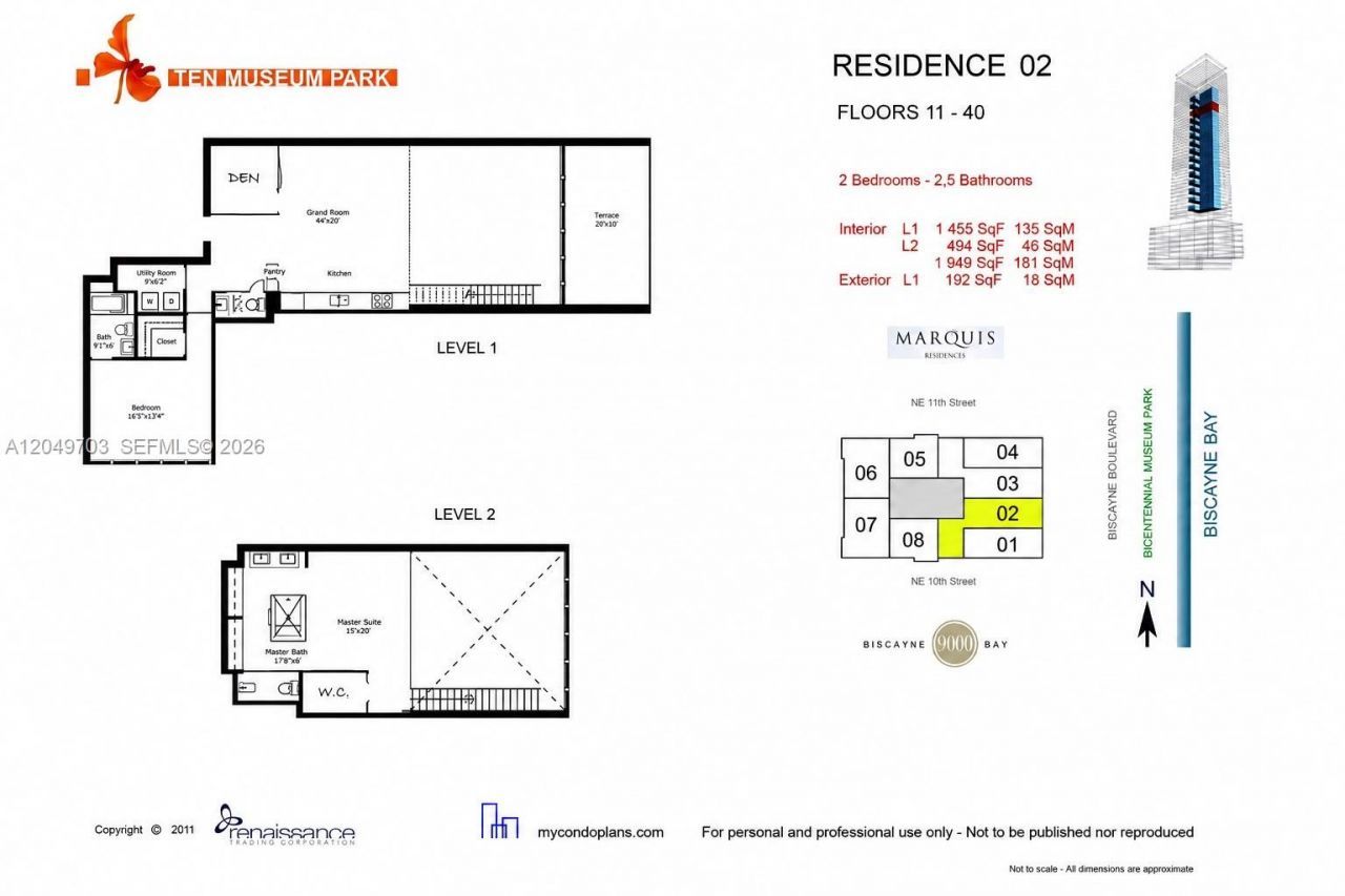 1040 Biscayne Blvd, Unit 3802, Miami, FL 33132 Photo