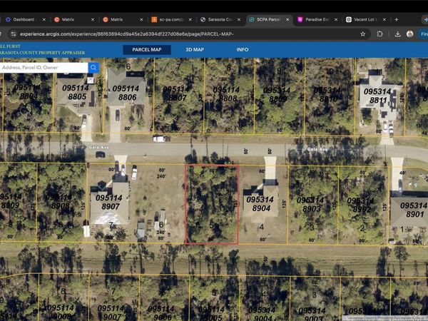 0 GALA AVENUE , NORTH PORT, FL 34291
