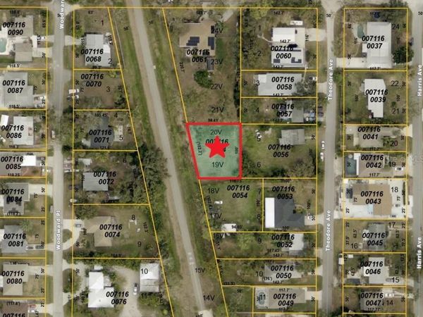 Lot 19 & 20 THEODORE AVENUE , SARASOTA, FL 34233