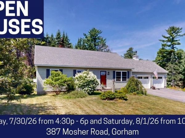 387 Mosher Road, Gorham, ME 04038